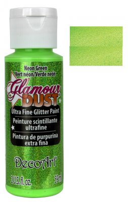 Neon Green Glamour Dust