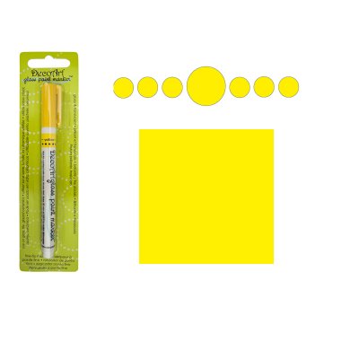 Yellow Glass Marker 1mm