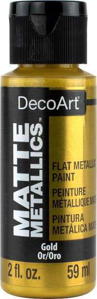 Gold Matte Metallics