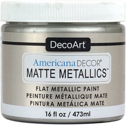 Soft Silver Matte Metallics