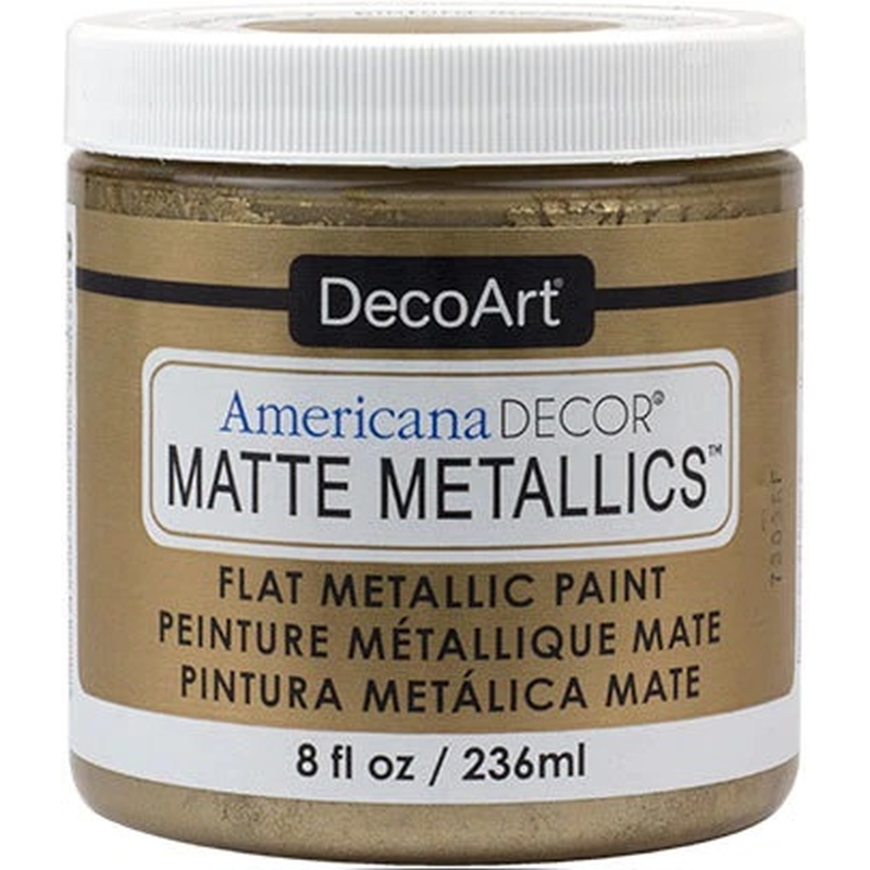 Champagne Matte Metallics 8oz