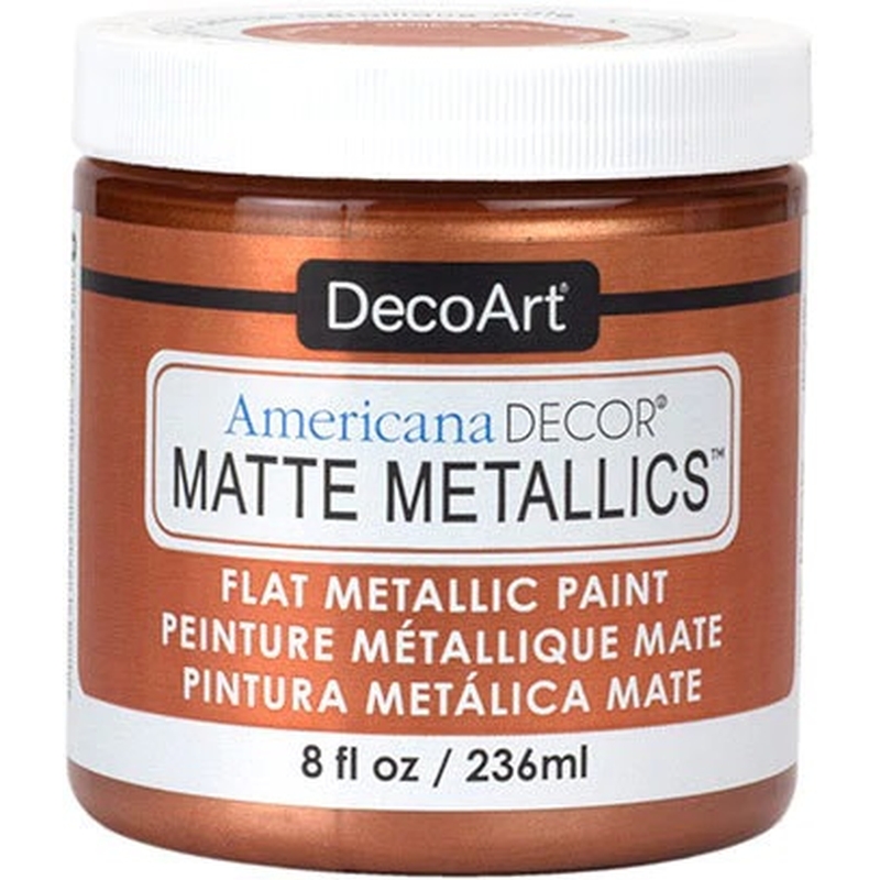 Warm Copper Matte Metallics