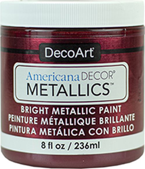 Garnet DecoArt Decor Metallics 8oz