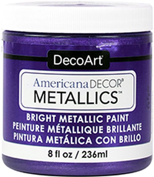 Amethyst DecoArt Decor Metallics 8oz