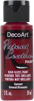 Garnet Patent Leather