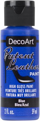 Blue Patent Leather 2oz