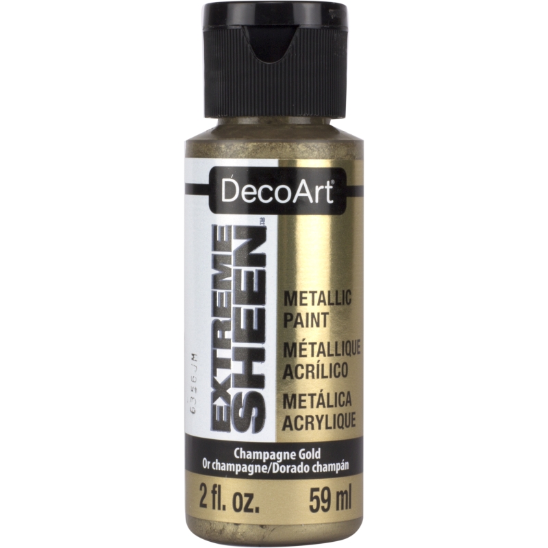 DecoArt Extreme Sheen Metallic Paint - Champagne Gold (2oz)