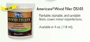 DecoArt Wood Filler 4Oz.