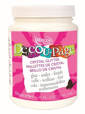 Decou-Page Crystal Glitter - Wide P