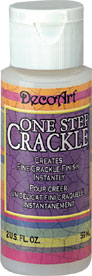 One Step Crackle DecoArt Med 2Oz.