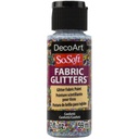 DecoArt SoSoft Glitter Fabric Paint 2oz - Confetti 