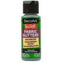 DecoArt SoSoft Glitter Fabric Paint 2oz - Golden Jade 