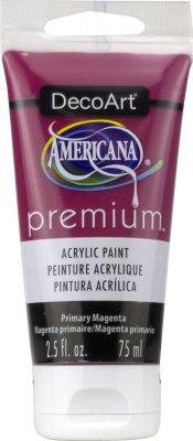 Primary Magenta Premium Acrylic