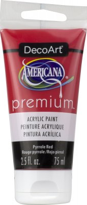 Pyrrole Red Premium Acrylic