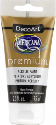 Raw Sienna Premium Acrylic