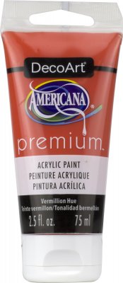 Vermillion Hue Premium Acrylic