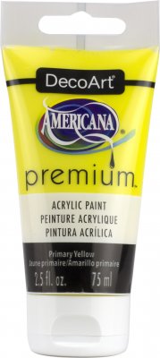Primary Yellow Premium Acrylic