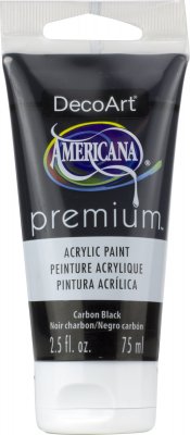 Carbon Black Premium Acrylic