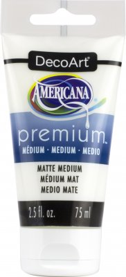 Matte Medium Premium Acrylic