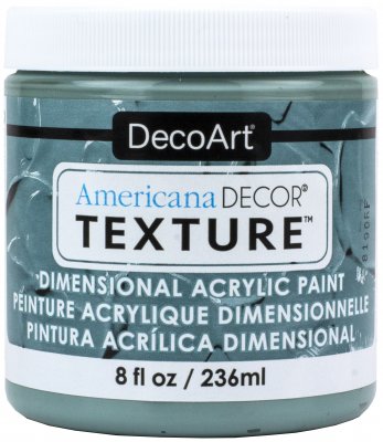 DecoArt Americana Decor Texture Paint - Moss Blue