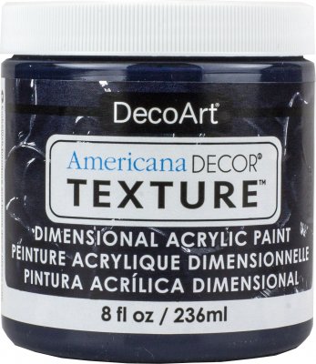DecoArt Americana Decor Texture Paint - Navy