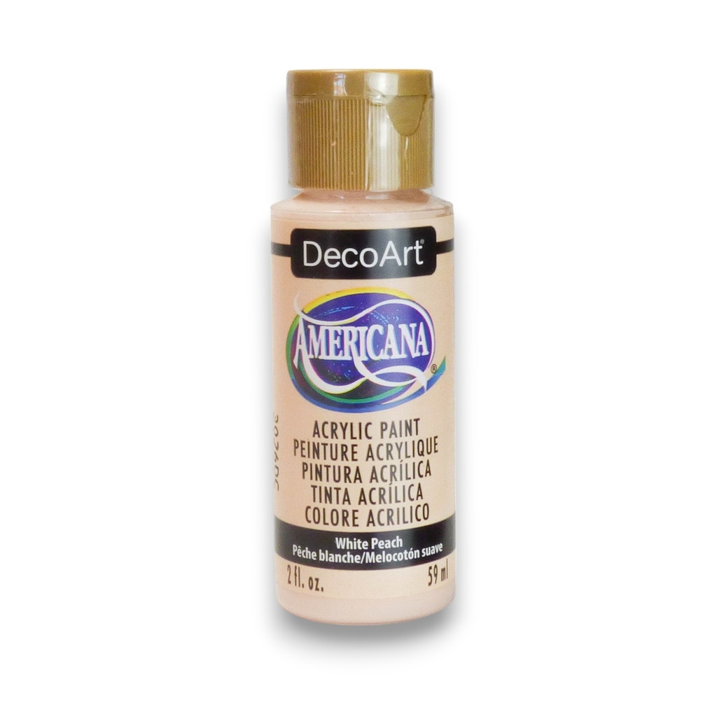 DecoArt Americana Acrylic - White Peach (2oz)