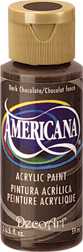 Dark Chocolate Americana Acrylic 2Oz.