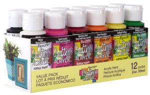 Crafter's Acrylic 12-ct Value Pack