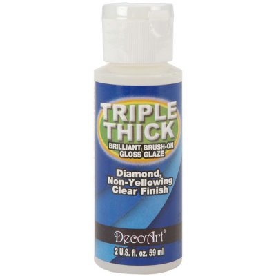 Decoart Triple Thick Brush Gloss Ct