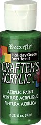 Holiday Green Crafters Acrylic  2oz
