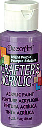 Bright Purple Crafters Acrylic 2oz