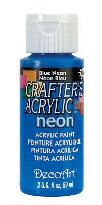 Blue Neon Crafters Acrylic 2oz