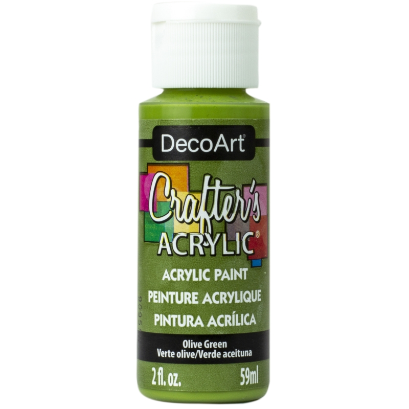 Olive Green Crafters Acrylic 2oz