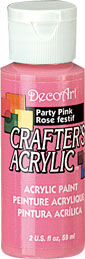 Party Pink Crafters Acrylic  2oz