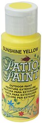 Sunshine Yellow Patio Paint