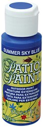 Summer Sky Blue Patio Paint