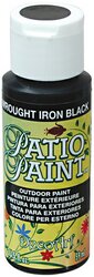 Wrought Iron Black Patio Paint