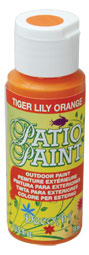 Tiger Lily Orange Patio Paint