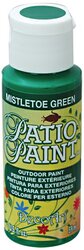 Mistletoe Green Patio Paint