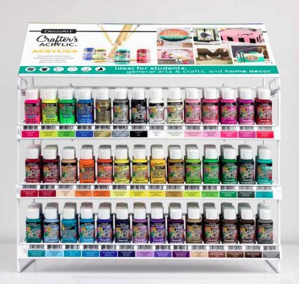 42 DCA Merchandising Stand(3 of each colour)