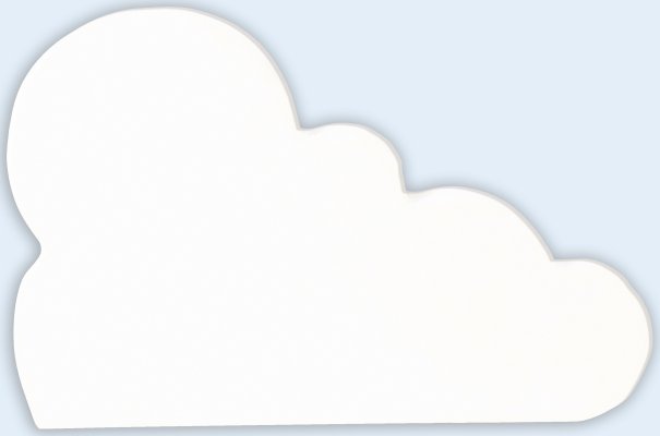 Cloud symbol 12cm