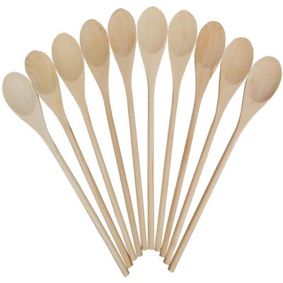 Wooden Spoons Set of 10