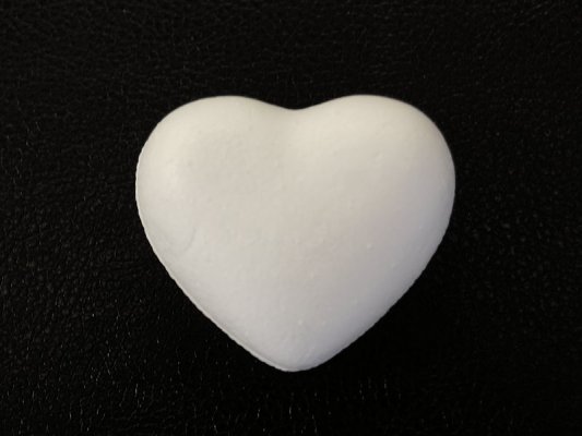 Polystyrene Heart (5cm x 50pcs)