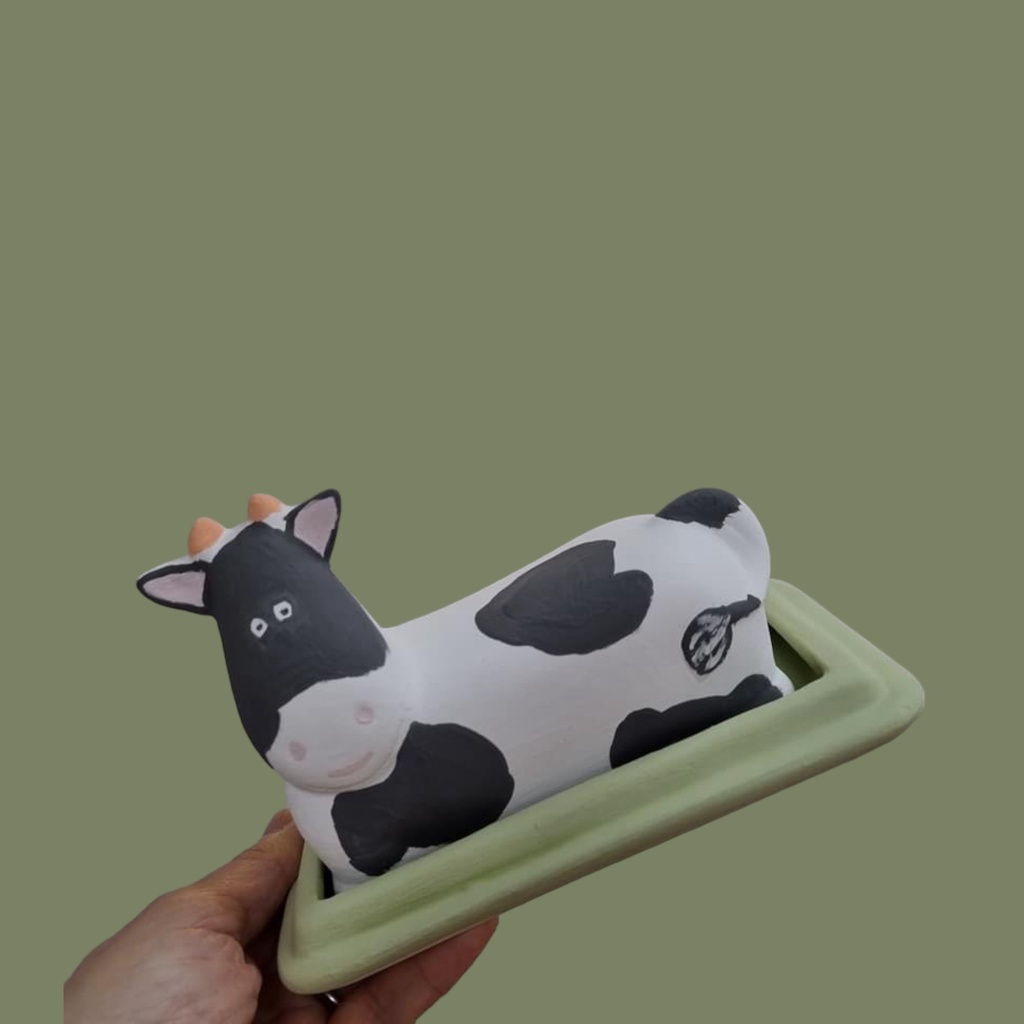 GMS Cow Butter Dish (carton of 4)
