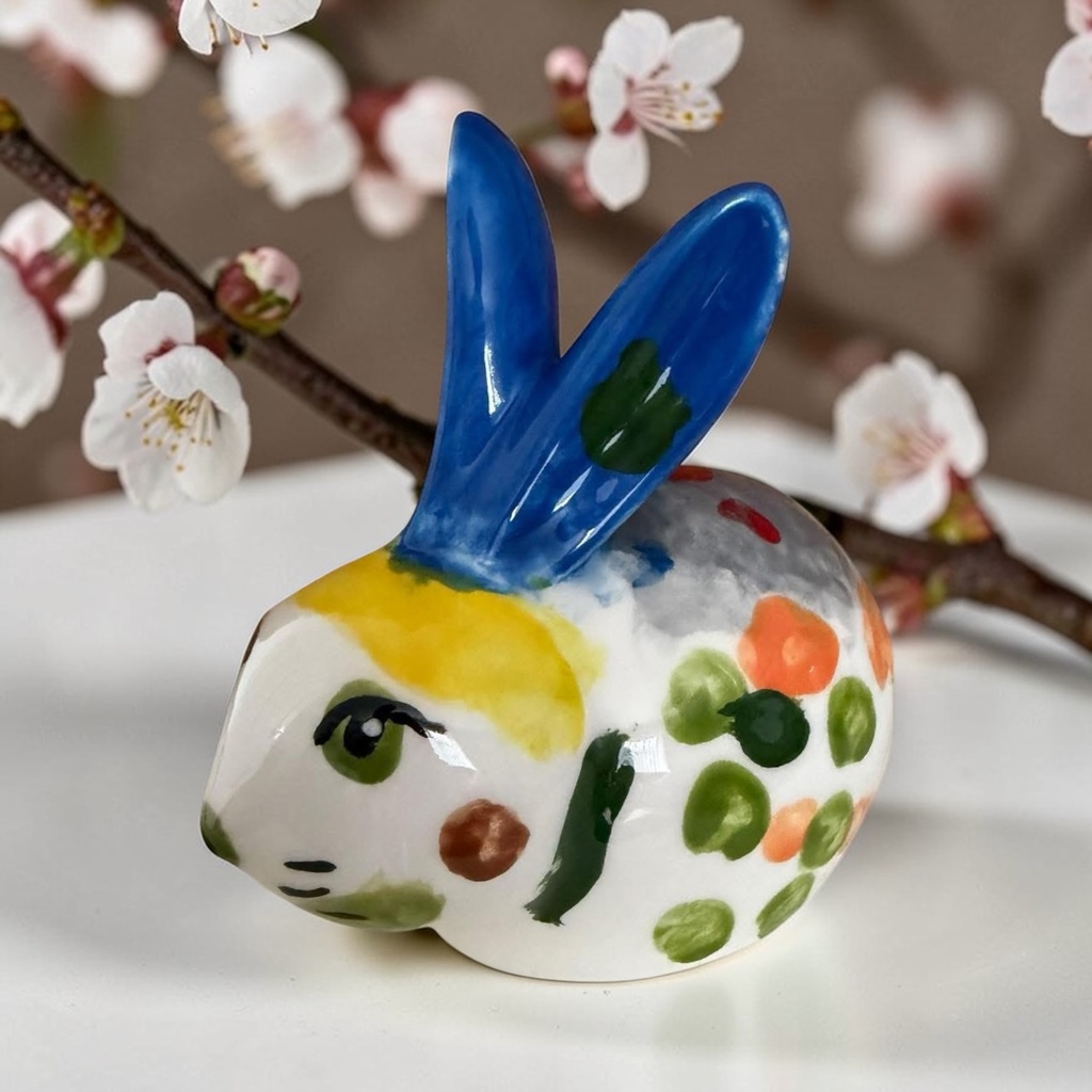 Bunny Rabbit Hare Ornament (carton of 6)