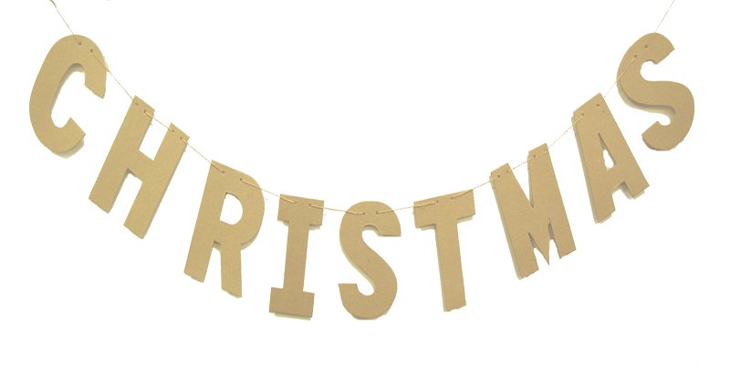 Christmas banner Pack of 6