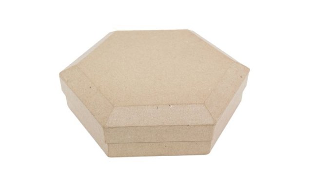 Hexagon Low Box pack of 6