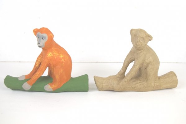 Monkey on twig - pack of 6