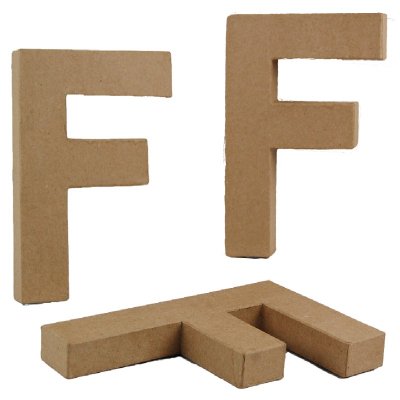 Letter 8.25" F PACK OF 3