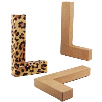 PaperMache Letter 8.25" L PACK OF 3